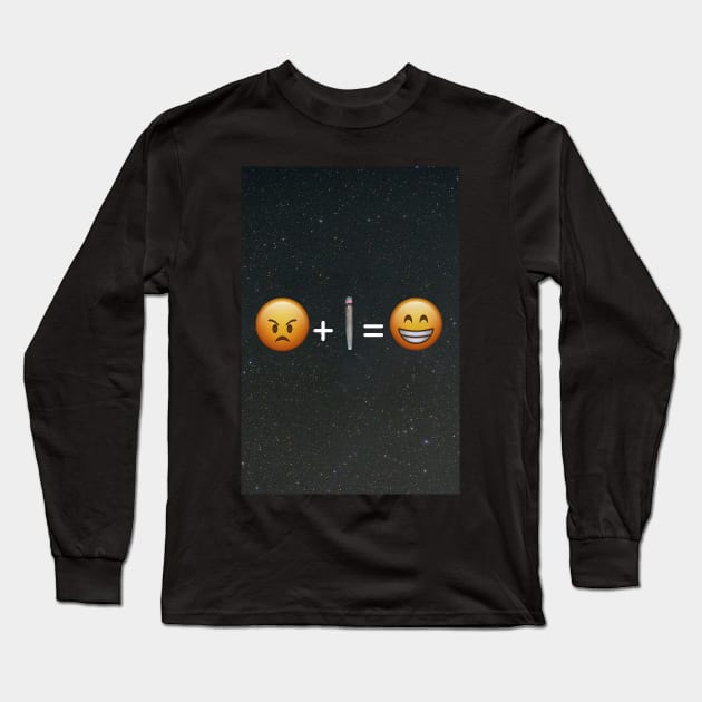 Formula of Happiness Long Sleeve T-Shirt by DreamCollage